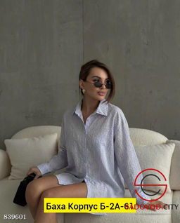 Рубашка женская из хлопка - Bruno фото 5