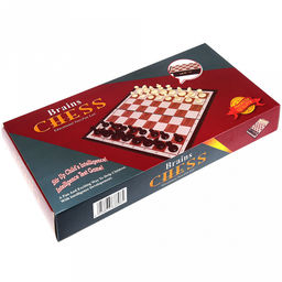 Шахматы: доска магнитная, пластиковая 23,5х23,5х2,2см, фигуры пластиковые с магнитом, в коробке (Китай) - Домашняя мода фото 5