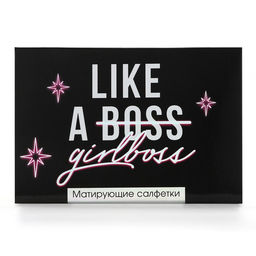 Матирующие салфетки для лица Like a girlboss, 50 шт., Beauty Fox