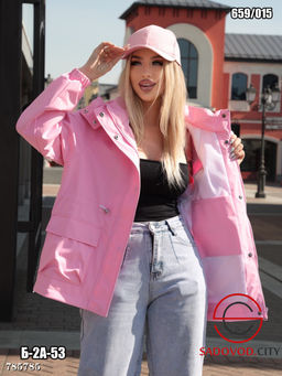 Ветровка женская с капюшоном - Bruno фото 2