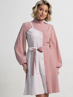 Платье Миледи (пудра) П15202-13М - Lt collection фото 8