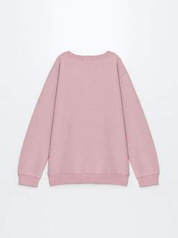 Bisiklet Yaka K?z ?ocuk Sweatshirt - Waikiki фото 2
