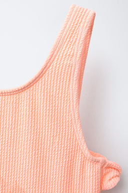 6-14 A?OS/ BA?ADOR ENTERO LAZOS CUT OUT / Naranja