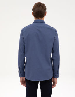 _ndigo Regular Fit Uzun Kollu G_mlek - Pierre cardin фото 5