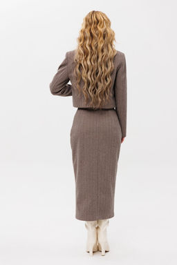 Костюм AmberA 2100 светло-коричневый  фото 3