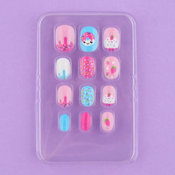 Детские накладные ногти Сладкий десерт, 12 шт. - Выбражулька фото 5