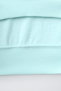 CONJUNTO SUDADERA Y PANTAL?N JOGGER / Turquesa - Zara фото 7