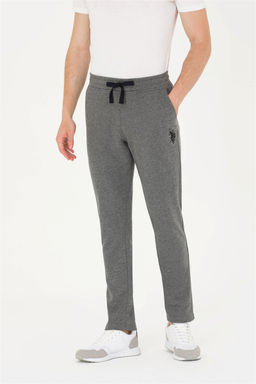 Мужские спортивные штаны антрацитового меланжа - U.s. polo assn фото 2