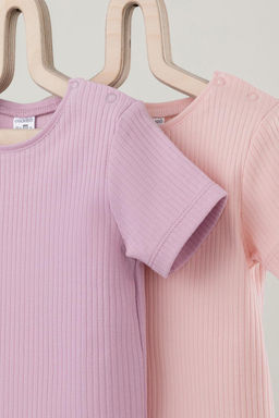 К 302521-2уп/фламинго,тропический персик набор фуфайка (футболка) яс - Crockid фото 3