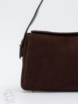 Сумка женская кожаная 1103M coffee Polina&Eiterou