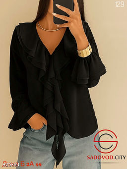 Блузка женская с рюшами