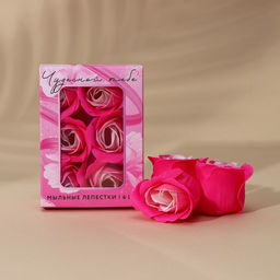 Мыло лепестковое Чудесной тебе, 6 шт., аромат цветочный, Чистое счастье