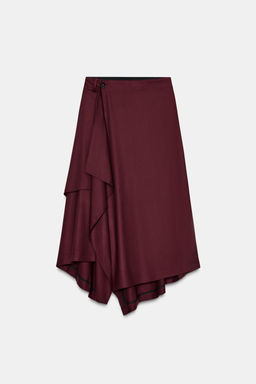ZW COLLECTION ASYMMETRIC SKIRT - Zara фото 7
