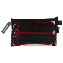 Утяжелители на запястье ONLYTOP, 2 шт. × 200 г, цвет красный