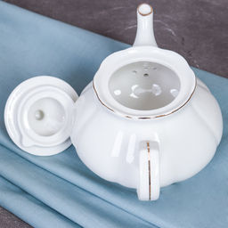 Чайник заварочный 800 мл / TP03G WHITE /уп 18/ - Галеонтрейд фото 4