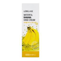 Увлажняющий крем для рук с экстрактом банана Waterful Banana Hand Cream Lebelage, Корея, 100 мл Акция