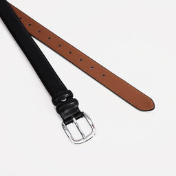 Ремень женский, ширина 3 см, винт, пряжка металл, цвет чёрный - Simaland фото 2