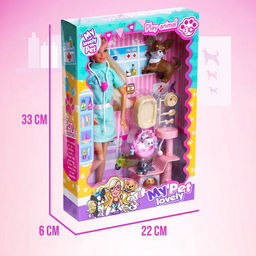 Кукла модель Ветеринар с аксессуарами, МИКС - Simaland фото 5