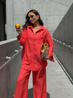 Блуза DilanaVIP 2099 лосось