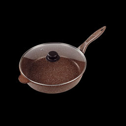 Сковорода 28 см, коричневая - Ярославна фото 5