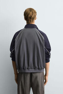 CONTRAST COLOUR BLOCK JACKET - Zara фото 3