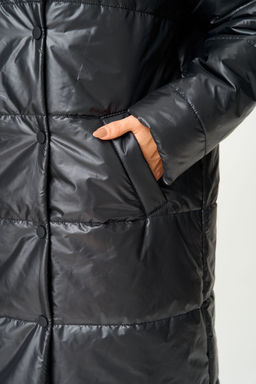 Пальто Anastasia Mak 3011 черный фото 3