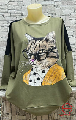 Кофта женская с рисунком - Bruno фото 2