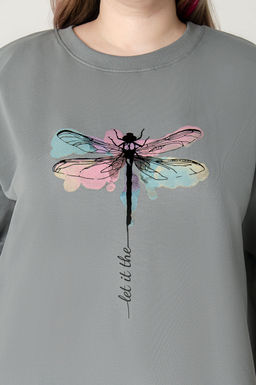 Арт. 8303 Платье 50-58 5 (шт) Цвет:серый - Калинка фото 7