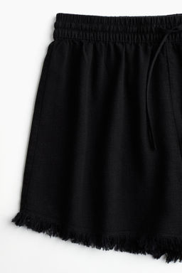 Pantal?n corto en mezcla de lino - H&m фото 2