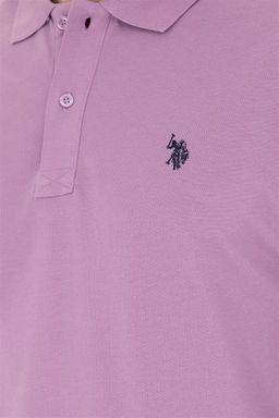 Мужской сиреневый базовый свитшот - U.s. polo assn фото 7