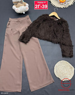 Костюм для девочки пиджак и брюки