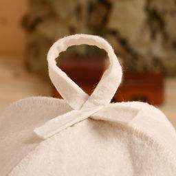 Шапка для бани BOSS 100% шерсть - Добропаровъ фото 3