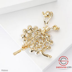 Женская брошка с жемчугом - Zum ming фото 5