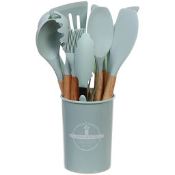 Набор кухонных принадлежностей 12шт "Felicita" мятный