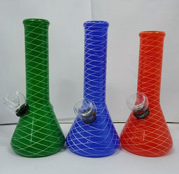 Бонг стекло Glass Микс h-15,5см d-3см L-7см
