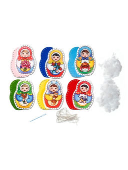 Заготовки для творчества "Шьем сами. Русские матрешки".