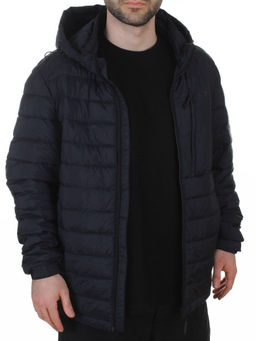 88045 DK. BLUE Куртка мужская демисезонная (100 гр. холлофайбер)