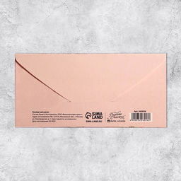 Цена за 10 шт. Конверт для денег «Радость этого дня», 16.5×8 см