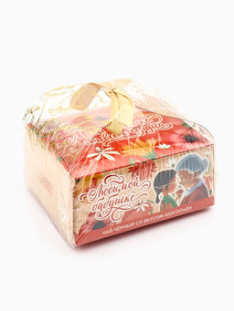 Чай подарочный Любимой бабушке вкус: шоколад, 50 г - Фабрика счастья фото 4