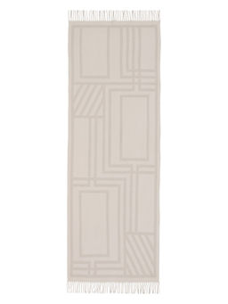 Палантин жен. виск+шерсть 65х186 LBL33-641-03