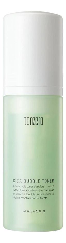 Tenzero Cica Bubble Toner - Успокаивающий тонер для лица с экстрактом центеллы азиатской
, 140мл