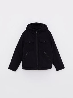 Kap??onlu Basic Erkek ?ocuk Mont