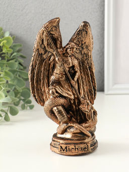 Фигура "Архангел Михаил" 20х12х8 см, золото