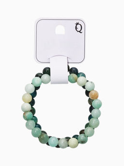 Набор браслетов 2шт шар №8 «Амазонит и Азурит»