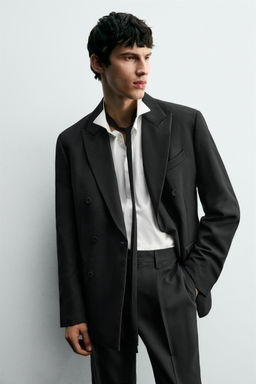 DOUBLE-BREASTED DINNER JACKET - Zara фото 4