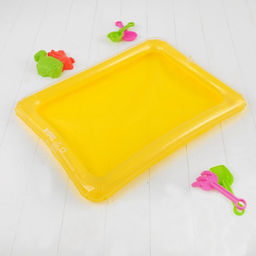 Надувная песочница для песка Песочный замок 60 45 см, цвета МИКС - Школа талантов фото 5