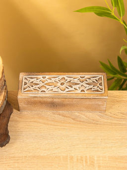 Шкатулка Цветы, 20?7?6 см, МДФ