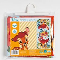 Полотенце Бэмби 70х1462 см, 100% хлопок 160гр/м2 - Disney фото 4