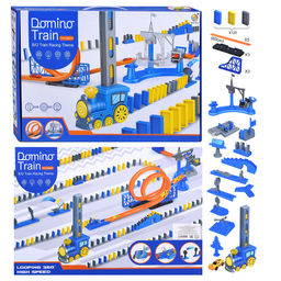 Игровой набор "Путь из домино, с паровозиком" в коробке