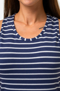 Женское платье-майка в полоску Happy Fox фото 5